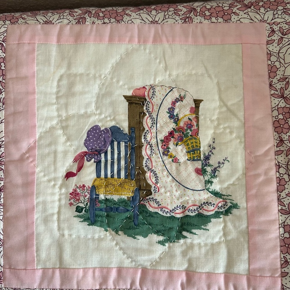 Country Cottage | Patchwork Lap Quilt - Picture 8 of 15
